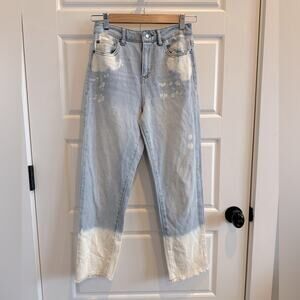 Gianni Bini Girls 90s Straight Leg Denim Jeans